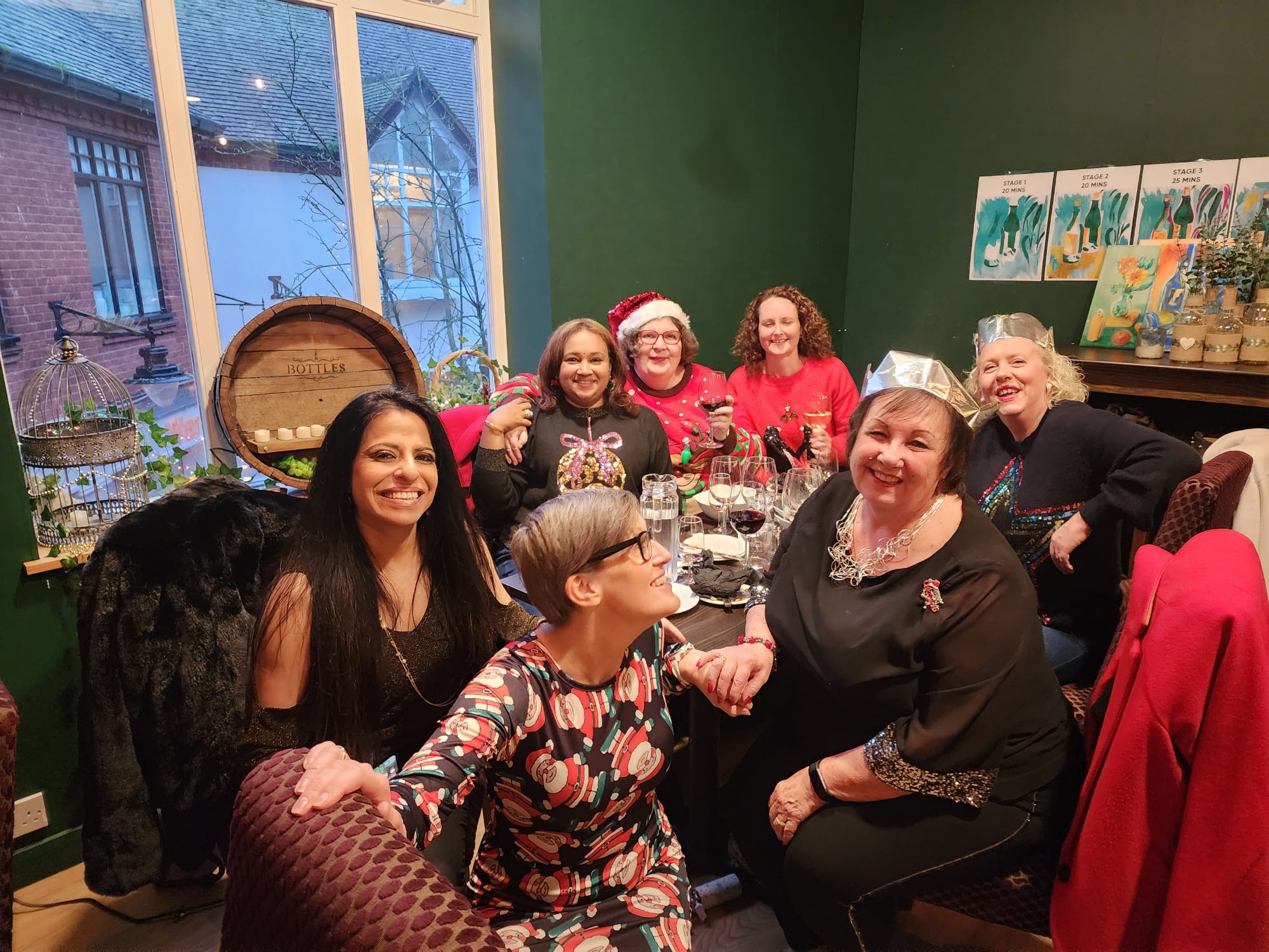 Christmas Networking event organised by Hallmark Whatley Hume Solicitors in Worcester, Worcestershire