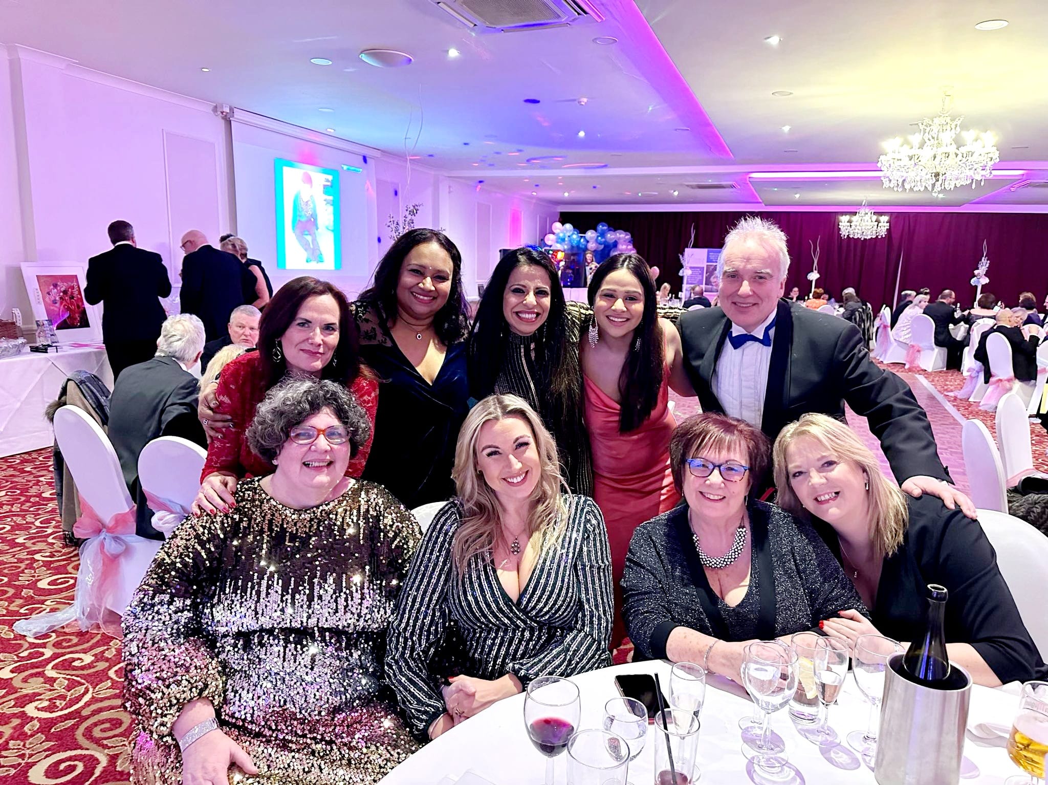 Megan Baker House Charity Ball at The Bank House Hotel in Worcester, Worcestershire
